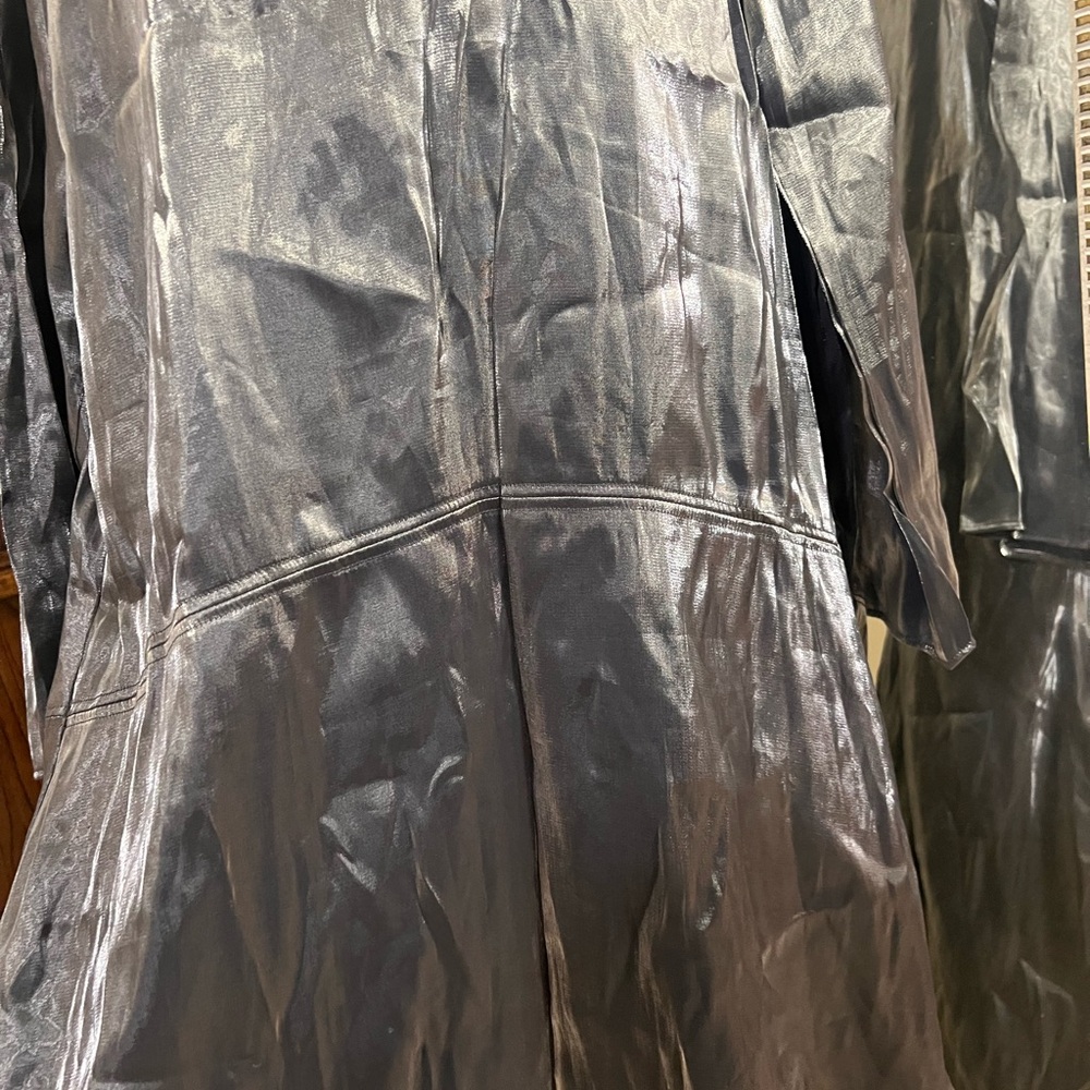 **For Sale: One-of-a-Kind Metallic Silver Dress!** ✨